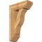 Ekena Millwork Funston Slat Rough Sawn Bracket w/ Offset Brace, Western Red Cedar, 8"W x 22"D x 34"H BKT0806X22X34FST06RWR - alternate 1